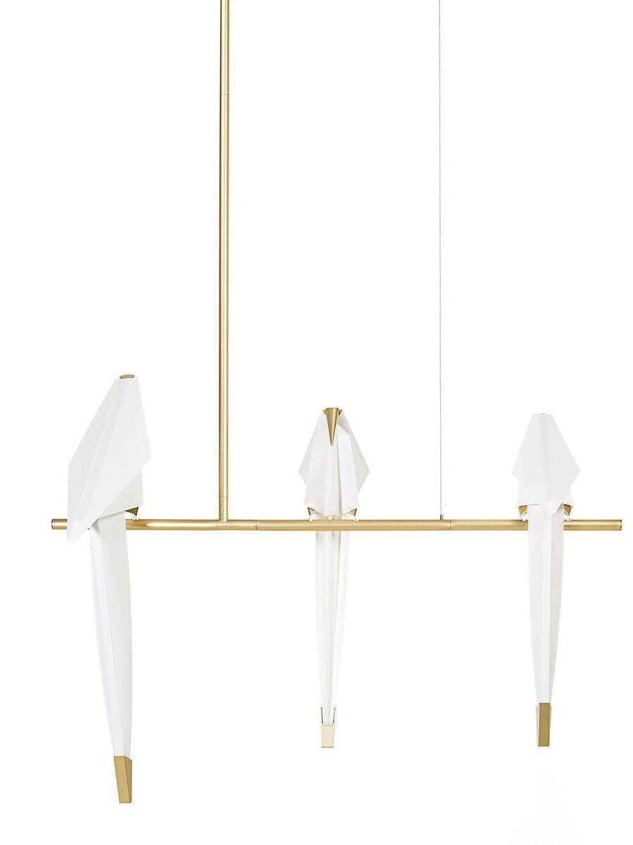 Perching Bird Chandelier - Cueteks