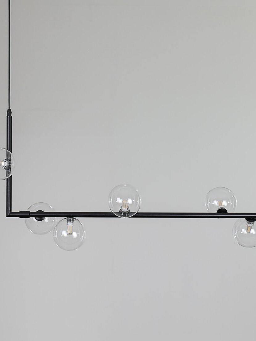 Linear Air 73 Glass Ball Pendant Lamp - Cueteks