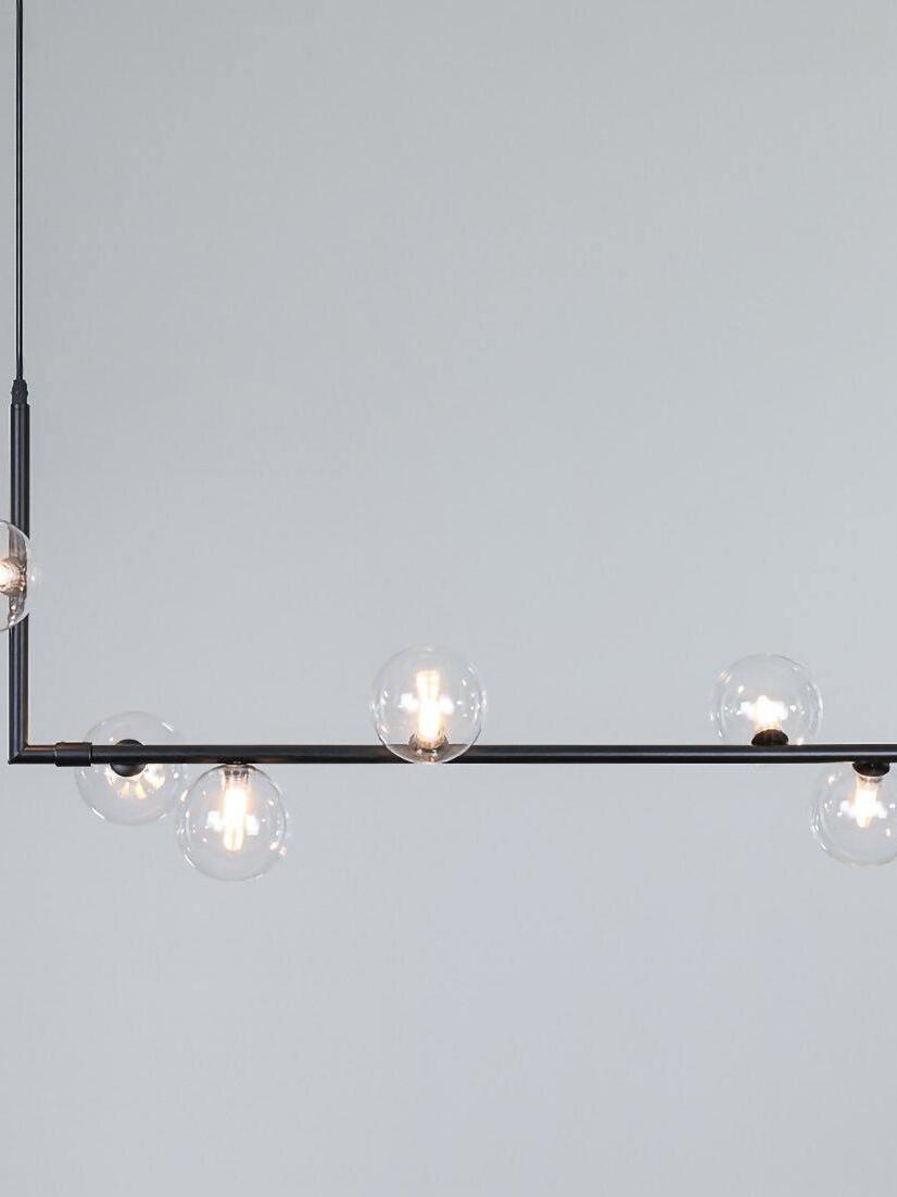 Linear Air 73 Glass Ball Pendant Lamp - Cueteks