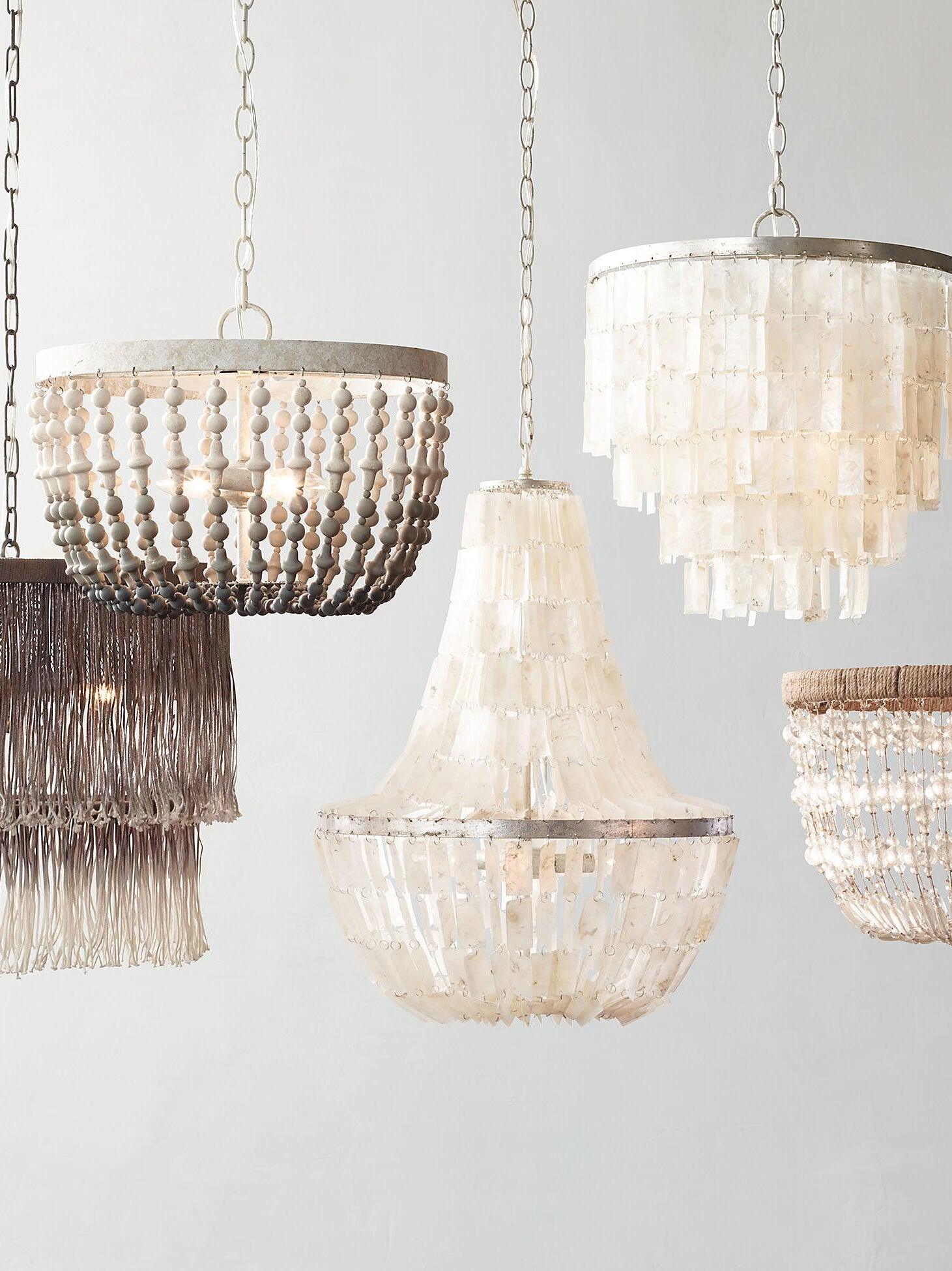 Several decorative pendant designs displayed together