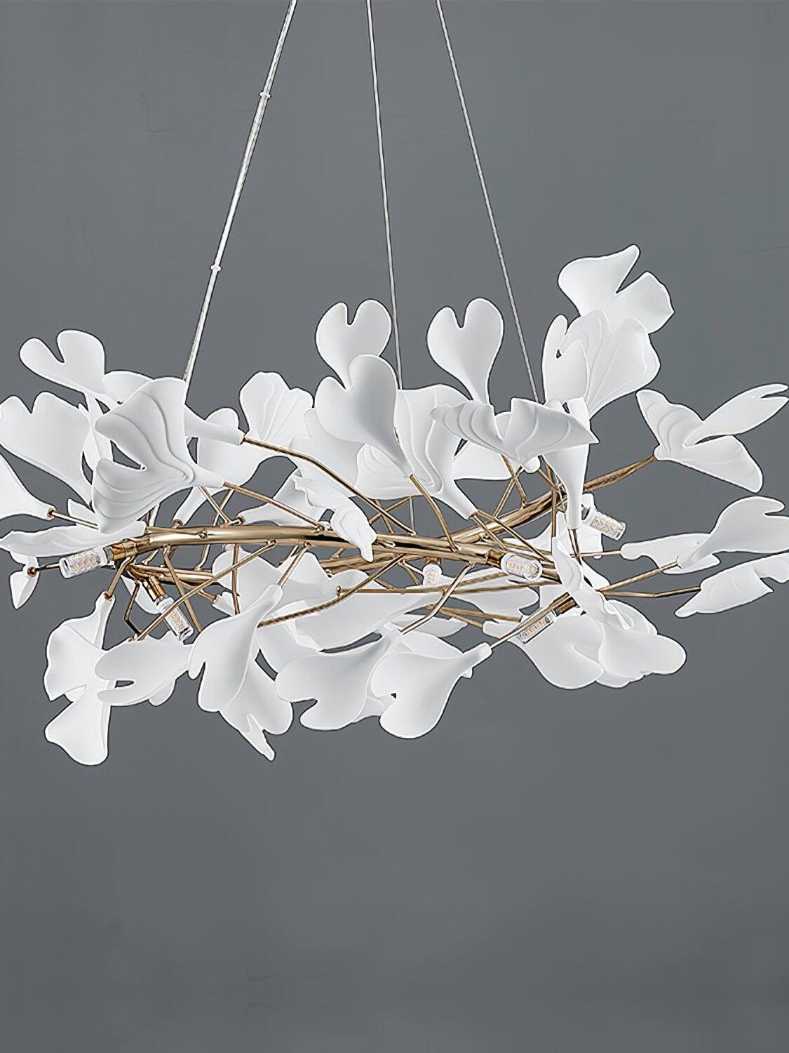 Gingko Chandelier U - Cueteks
