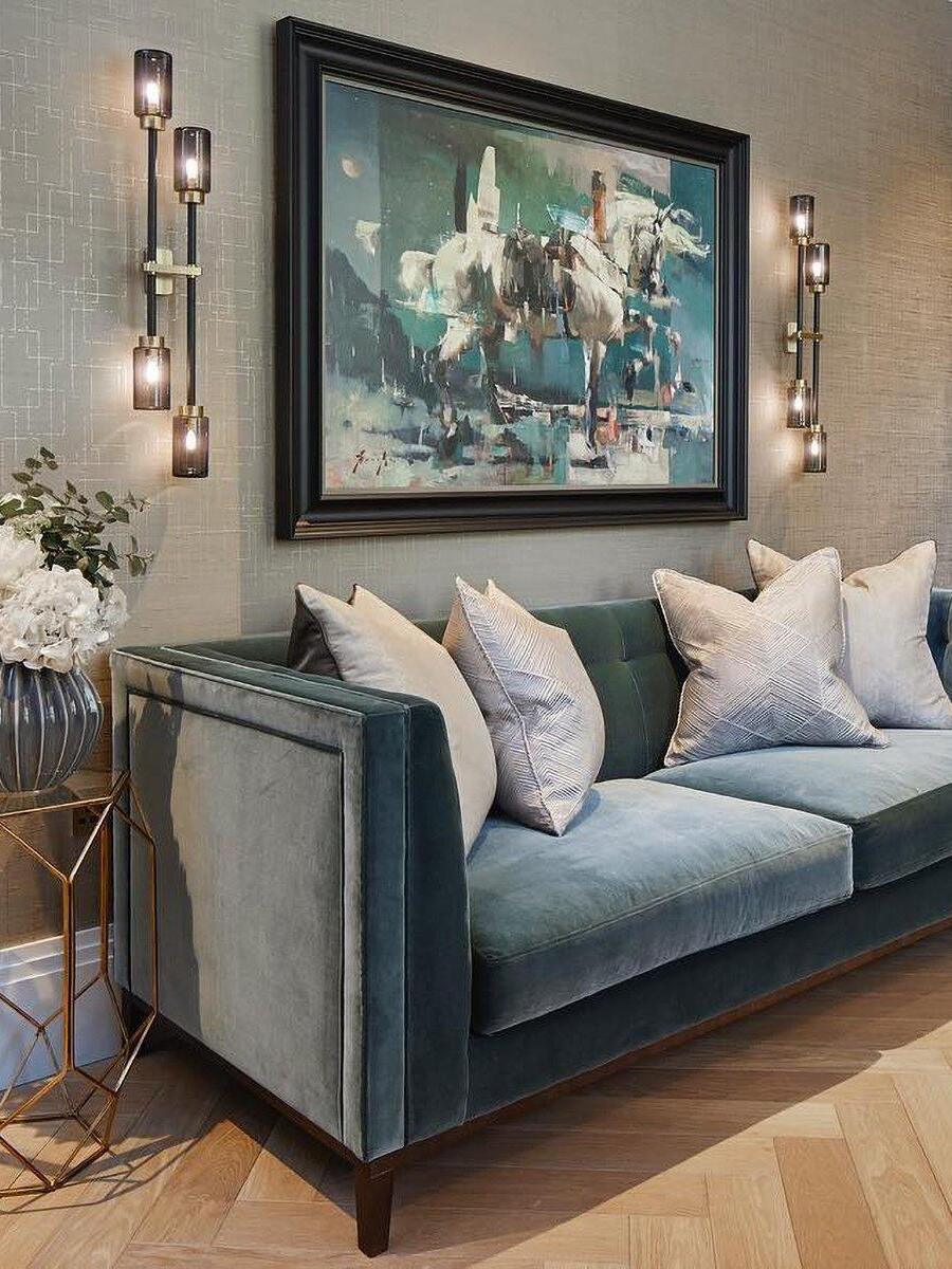 Luxury Farol Multi-head Glass Wall Light - Cueteks