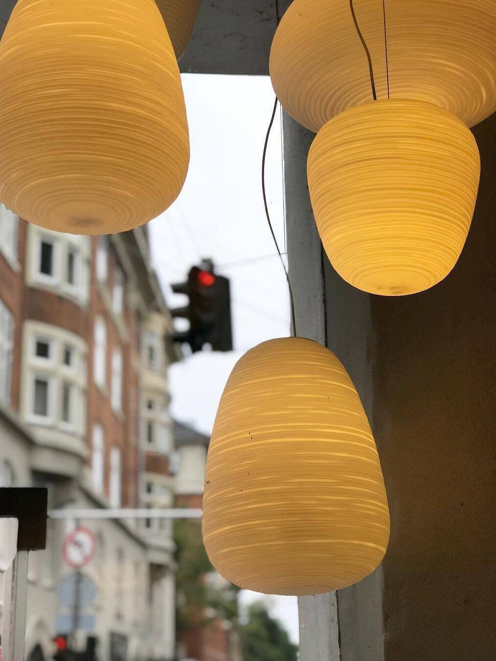 Modern Metal Rituals Pendant Light for Restaurant - Cueteks