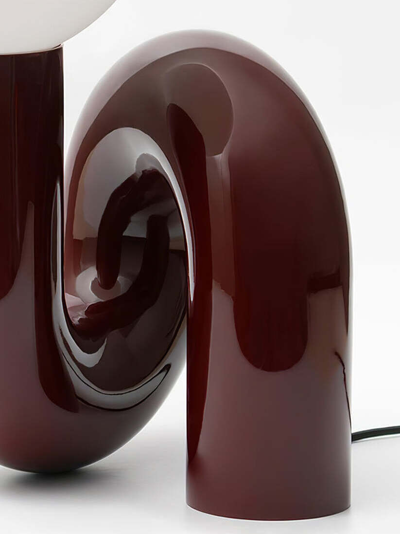 Delicate Neotenic Glass Bedroom Table Lamp  - Cueteks