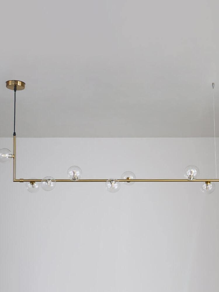 Linear Air 73 Glass Ball Pendant Lamp - Cueteks