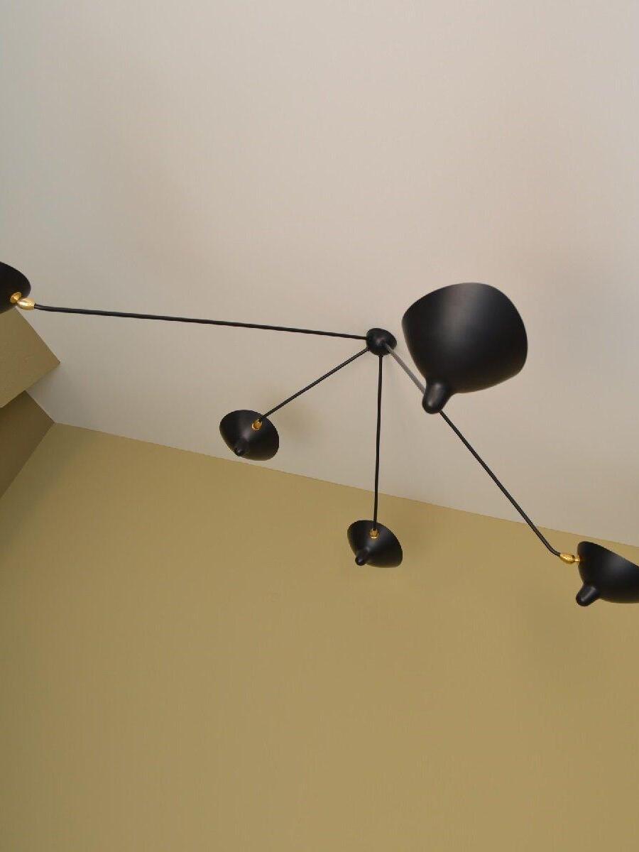 Serge Mouille Ceiling Lamp B - Cueteks