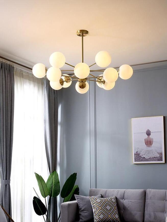 Nordic Karrington Glass Ball Chandeliers - Cueteks