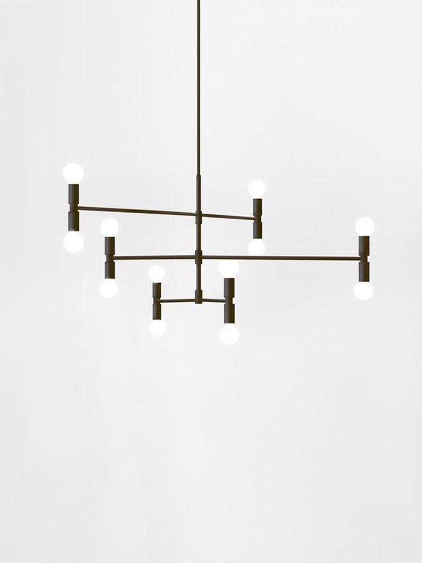 Industrial Atomium Multi Heads Chandelier - Cueteks