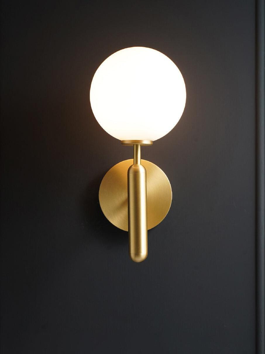 Luxury Miira Glass Ball Bedroom Wall Light - Cueteks