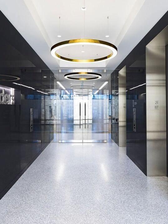 Classic Metal Circular Ring Mahlu Chandelier - Cueteks