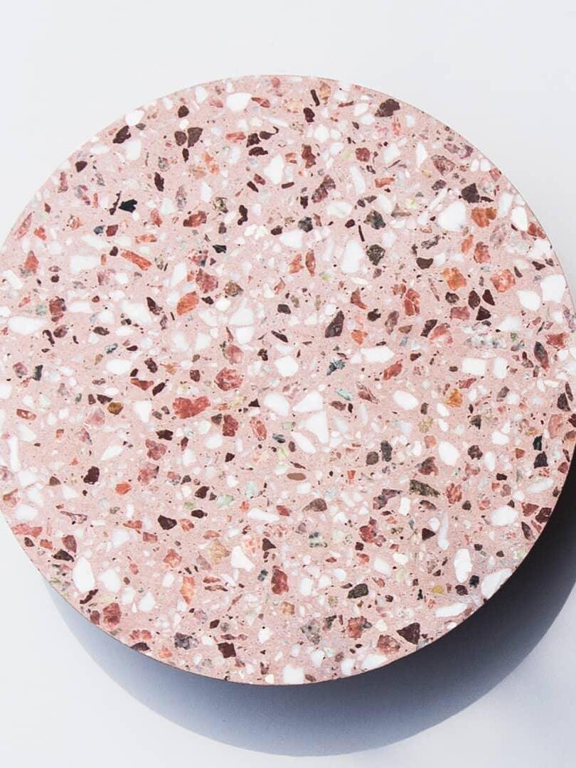 Modern Round Terrazzo Pin Wall Lamp - Cueteks