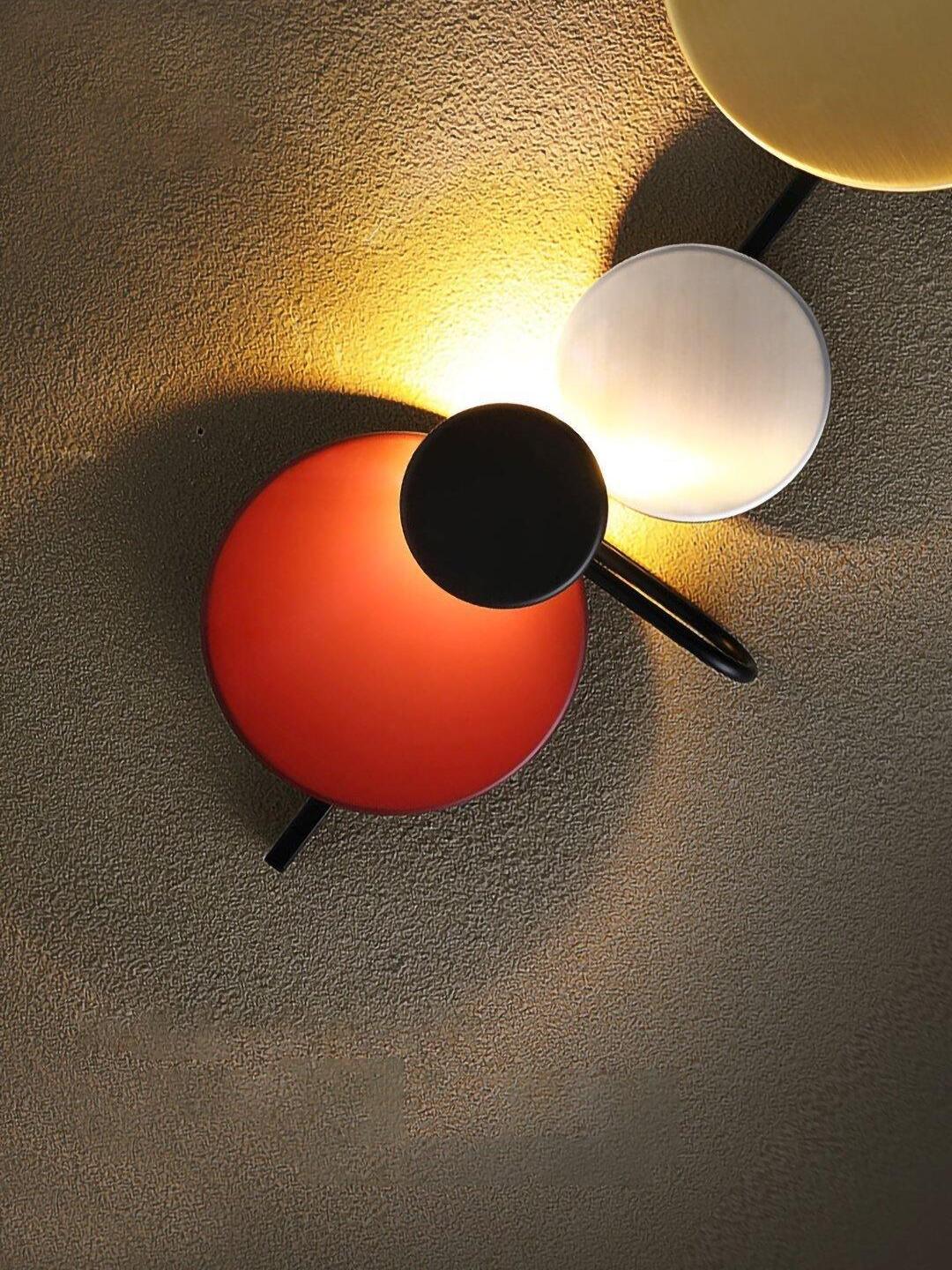 Macaroon Planet Disc Creative Wall Lamp - Cueteks