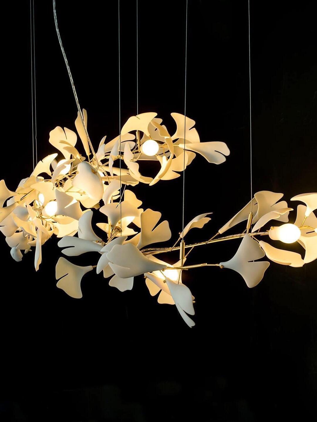 Gingko Chandelier A - Cueteks