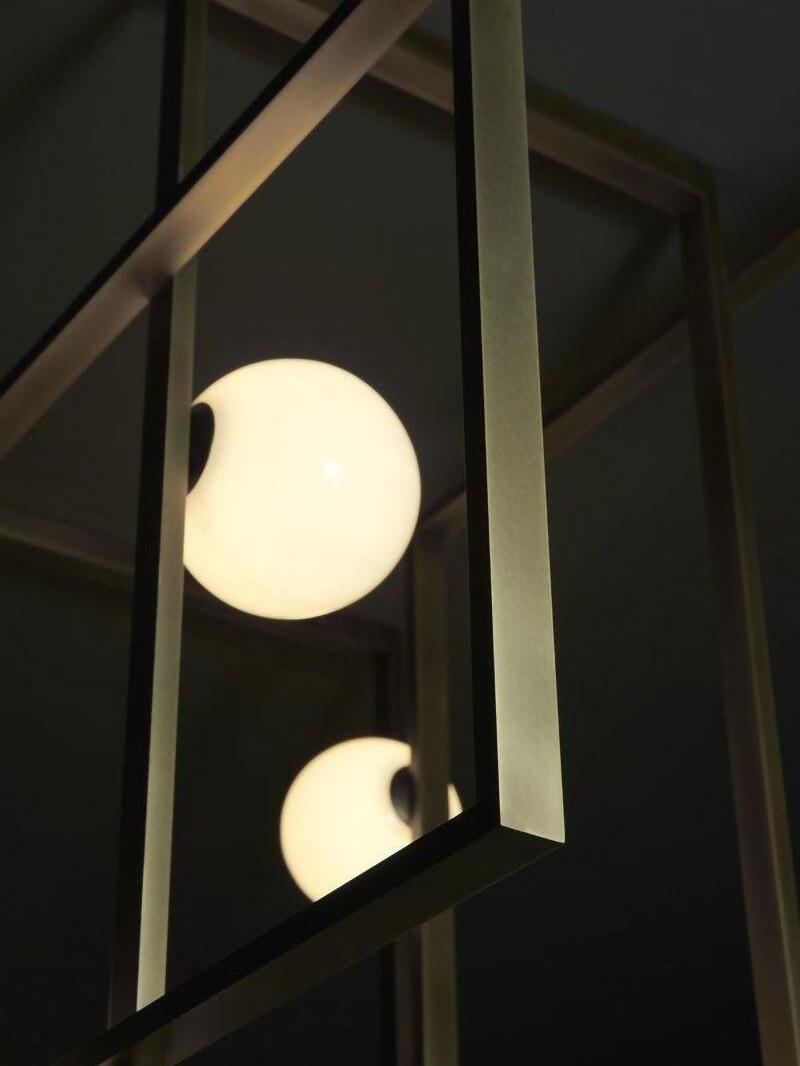 Mondrian Glass Ceiling Light - Cueteks