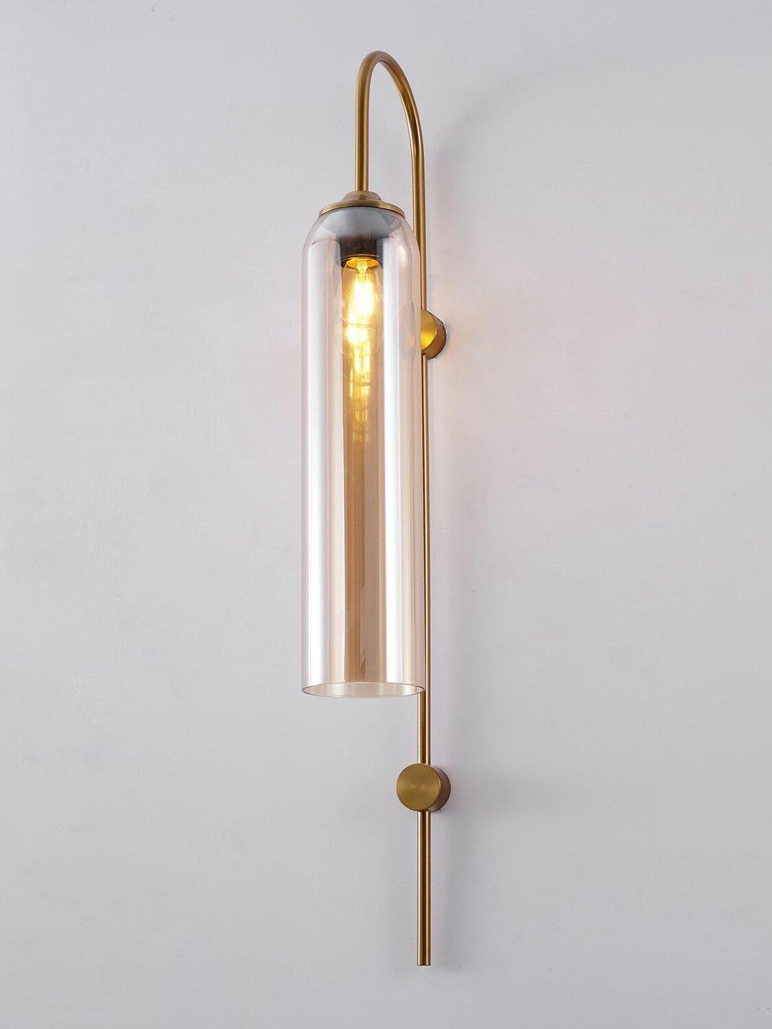 Amber glass option with Gold hardware