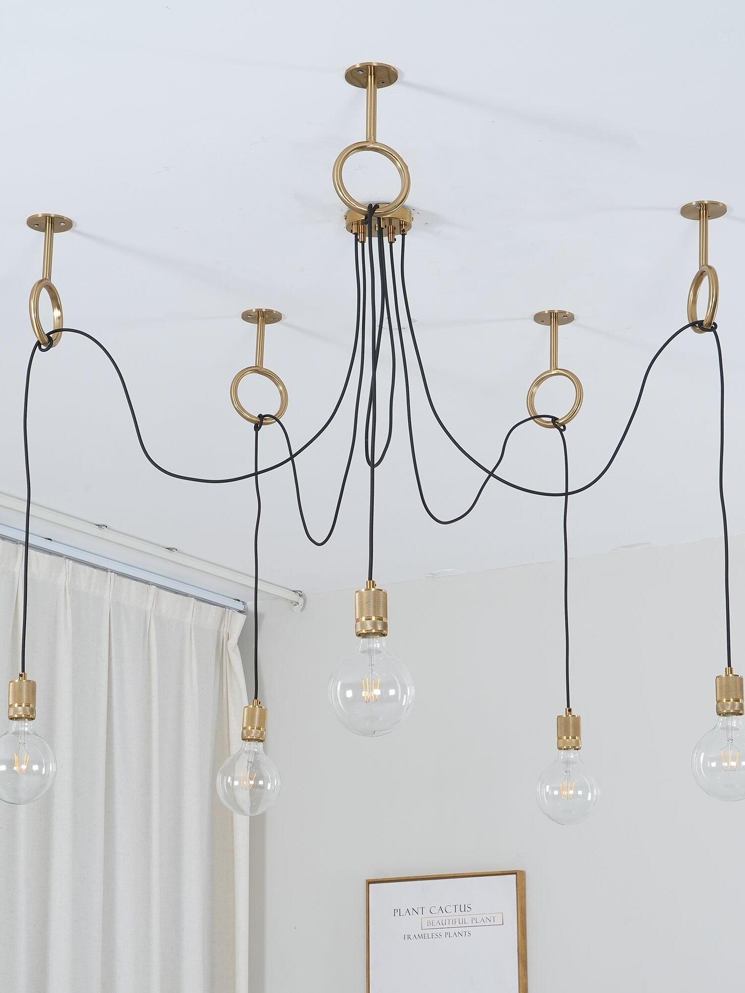 Industrial Spider Chandelier - Cueteks