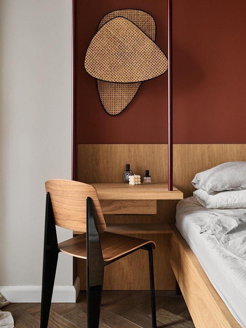 Rustic Bamboo Natural Screen Cannage Sconce - Cueteks