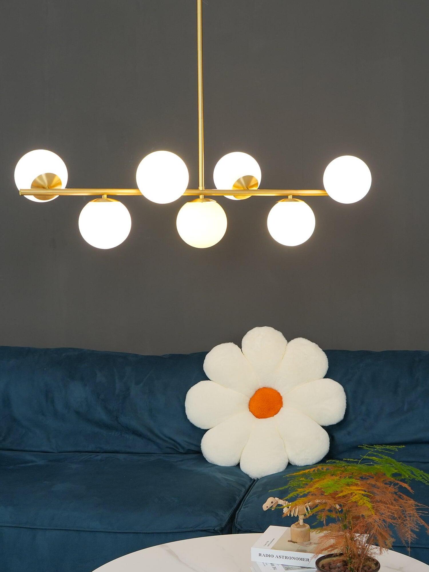 Sphere & Stem Chandelier - Cueteks