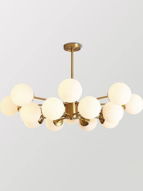 Nordic Karrington Glass Ball Chandeliers - Cueteks