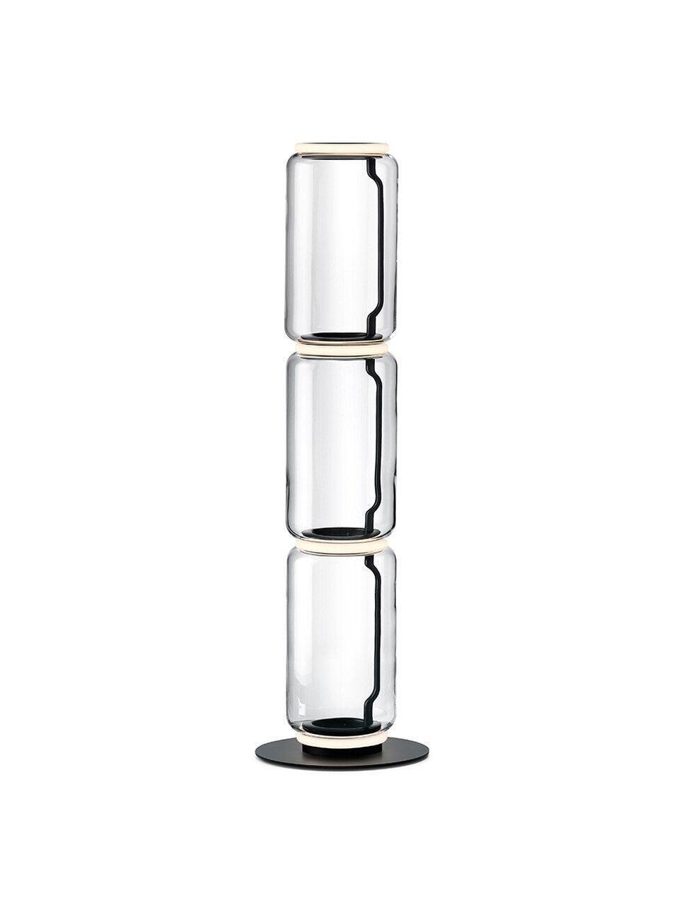 Exquisite Noctambule Metal Table & Floor Lamp - Cueteks