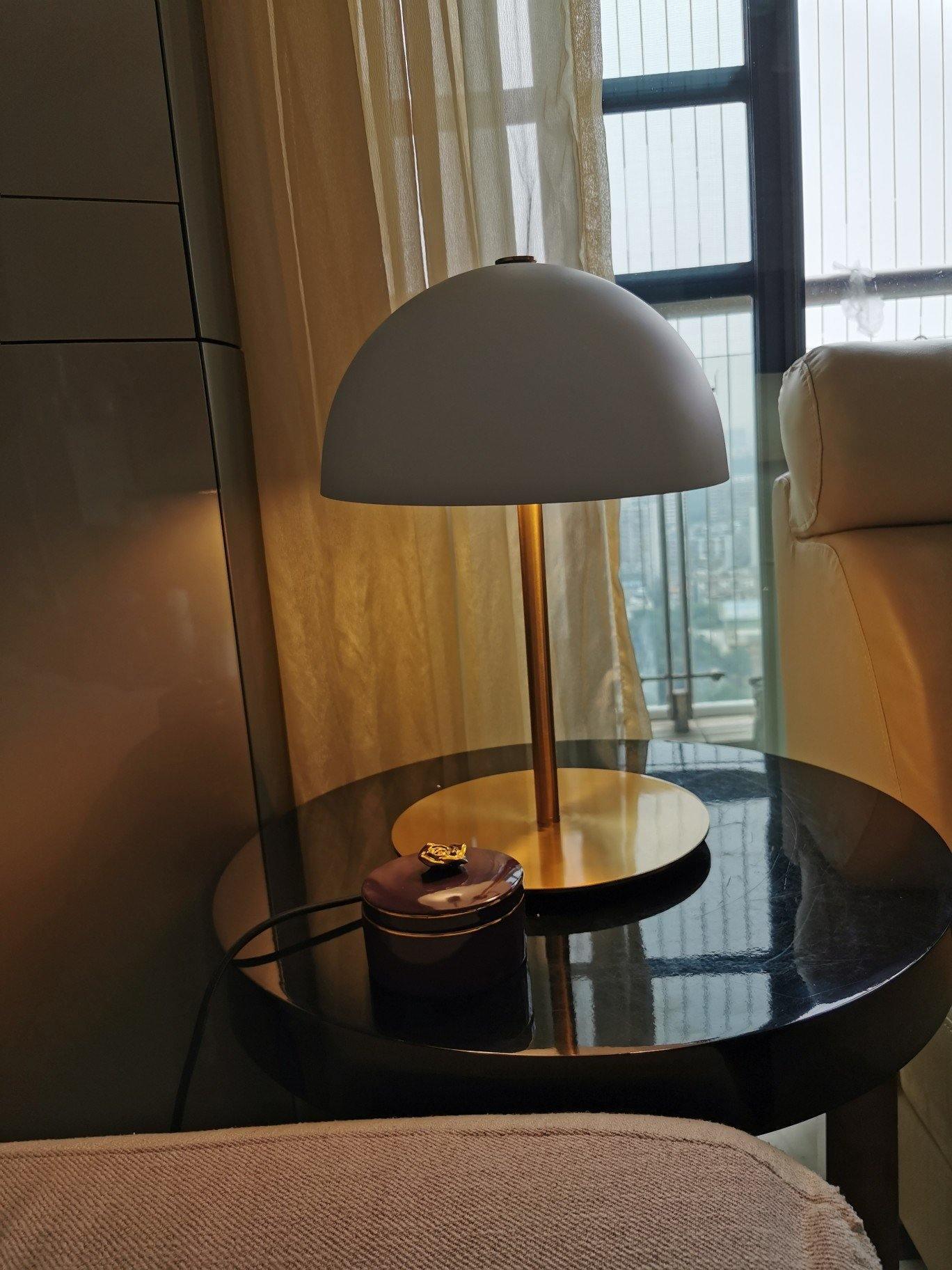 Modern Metal Acrylic Hanna Table Lamp - Cueteks