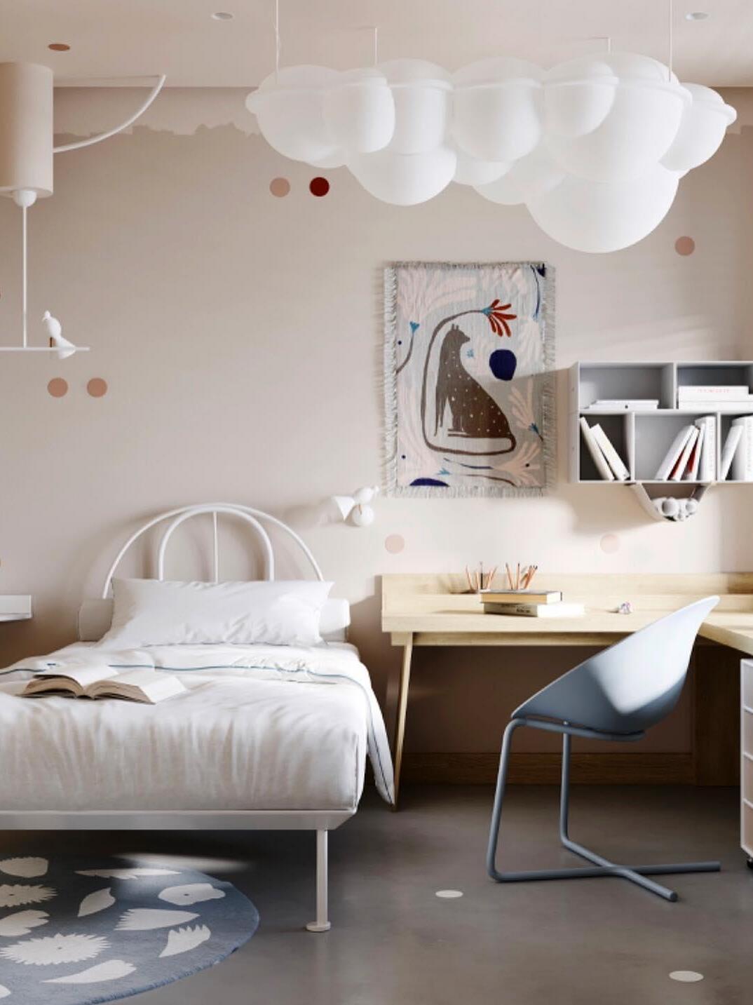 Creative Nuvola White Cloud Pendant Lamp - Cueteks