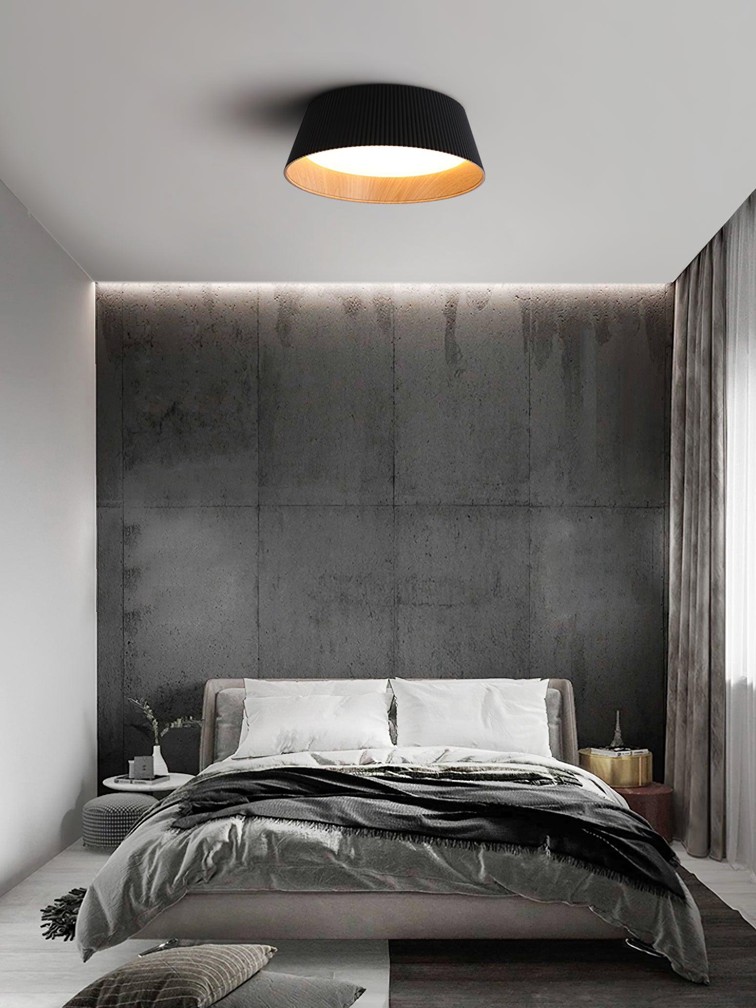 Modern Ribbed Ceiling Light - Cueteks