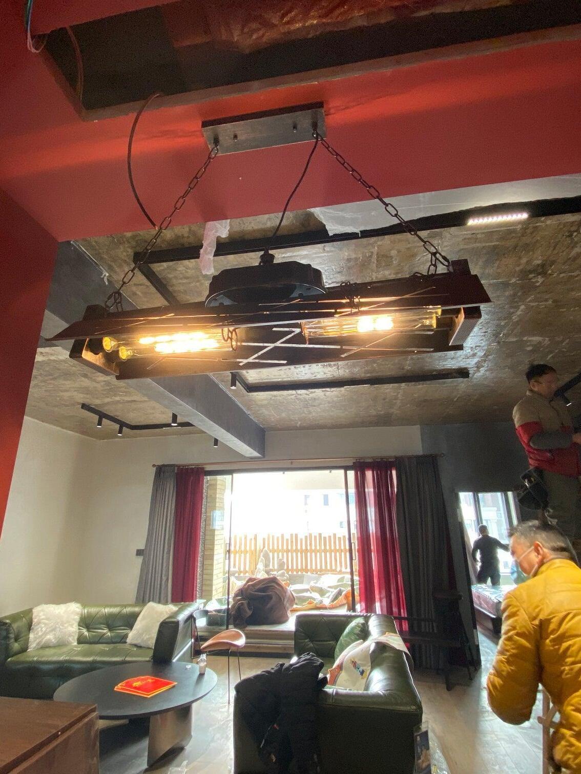 Industrial Steampunk Chandelier - Cueteks