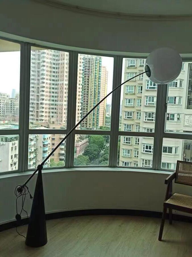 Opal Arc Floor Lamp - Cueteks