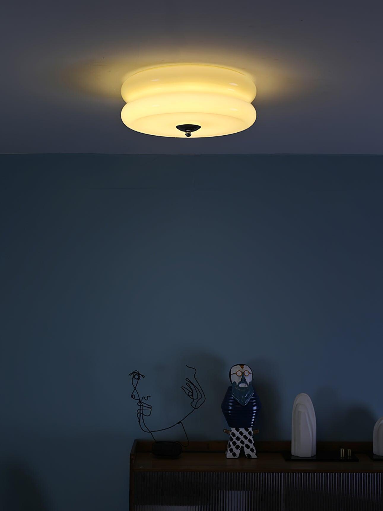 Art Deco Vintage Ceiling Light - Cueteks