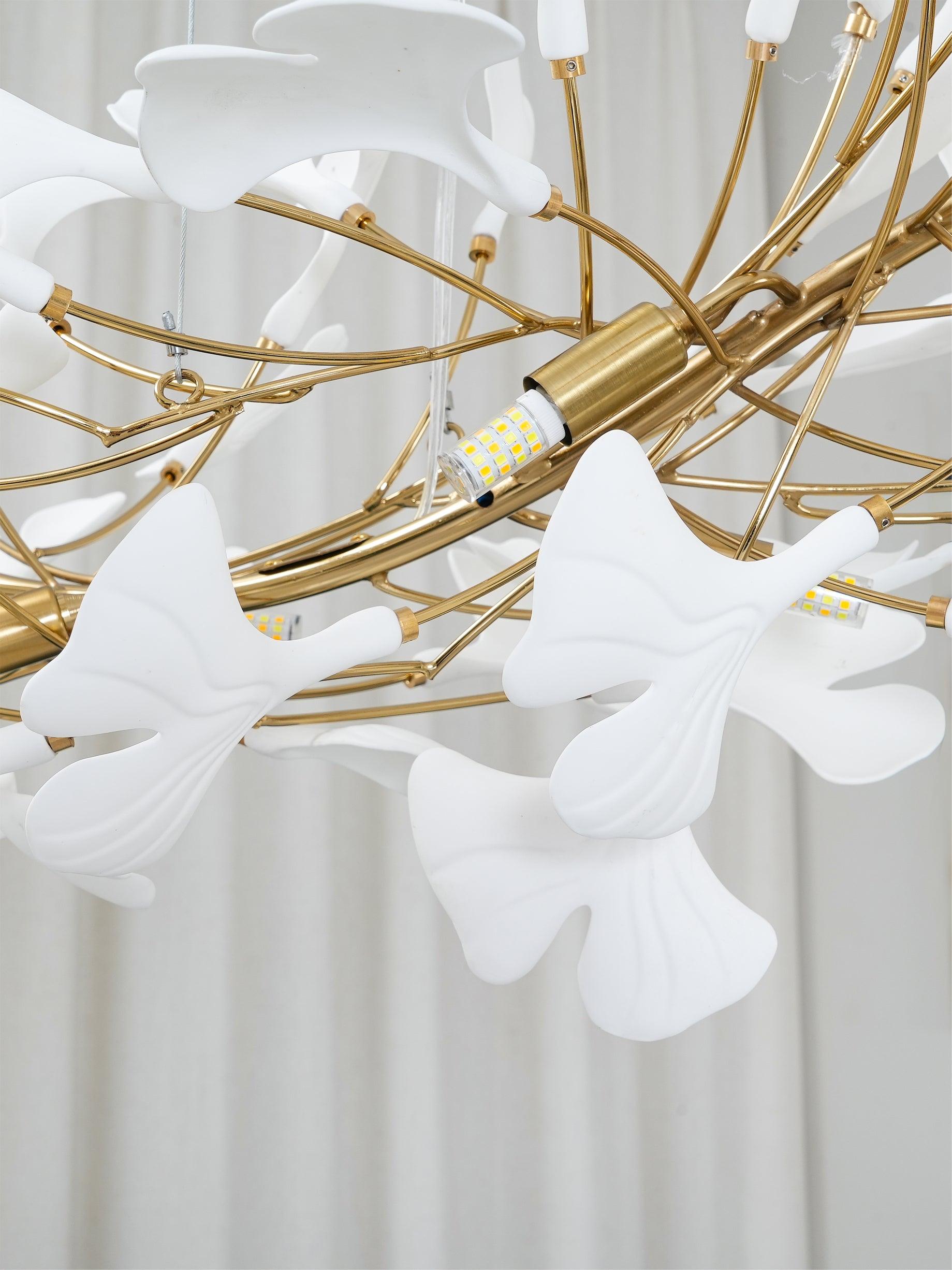 Gingko Chandelier B - Cueteks