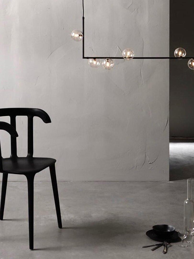Linear Air 73 Glass Ball Pendant Lamp - Cueteks