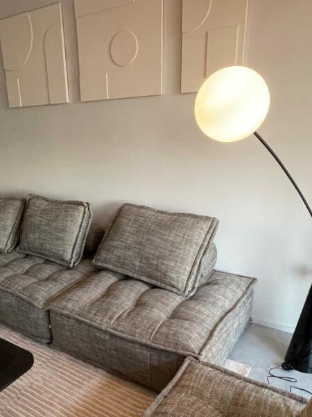 Opal Arc Floor Lamp - Cueteks