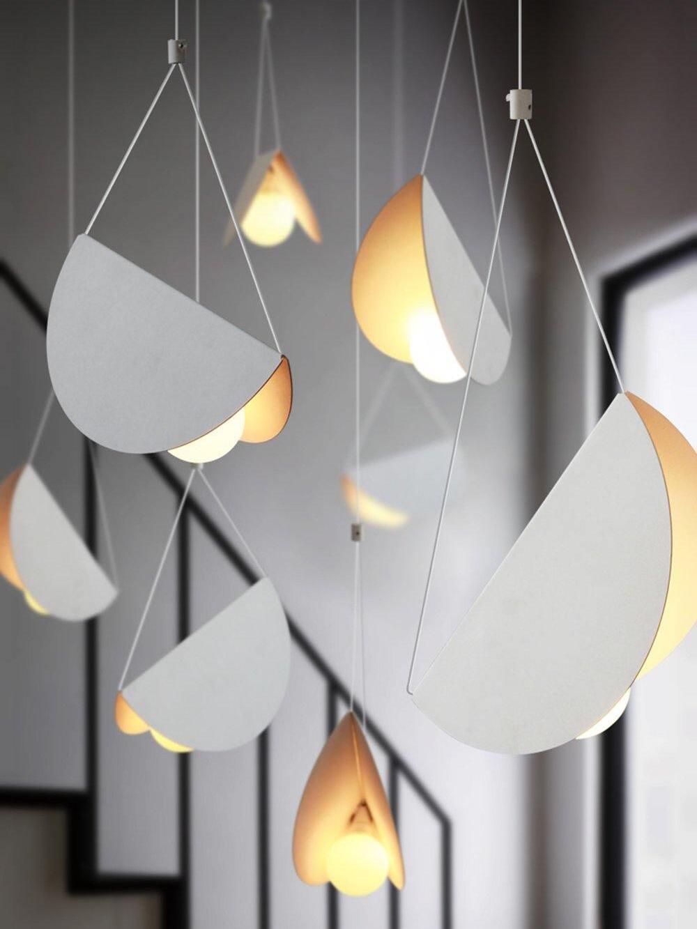 Butterfly Flying Glider Metal Pendant Light - Cueteks