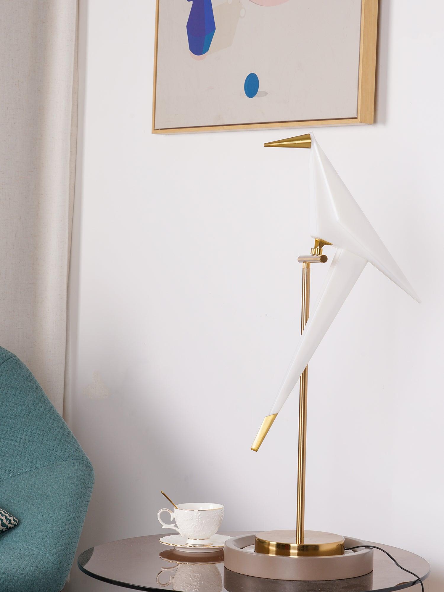 Perching Bird Table lamp - Cueteks