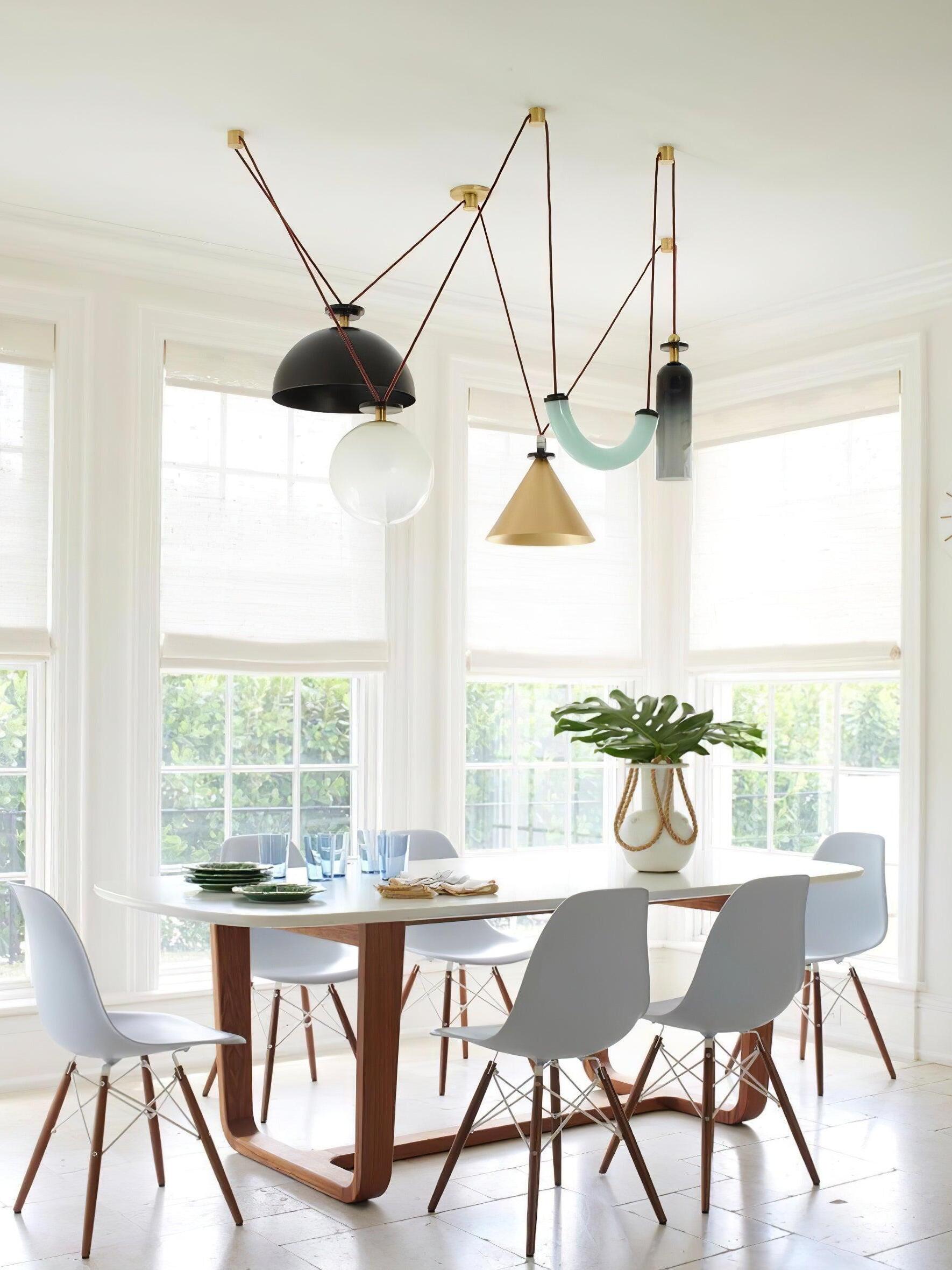 Shape Chandelier - Cueteks