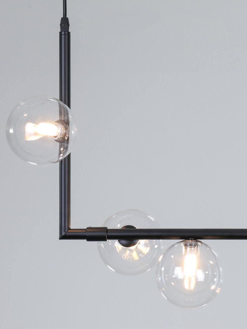 Linear Air 73 Glass Ball Pendant Lamp - Cueteks