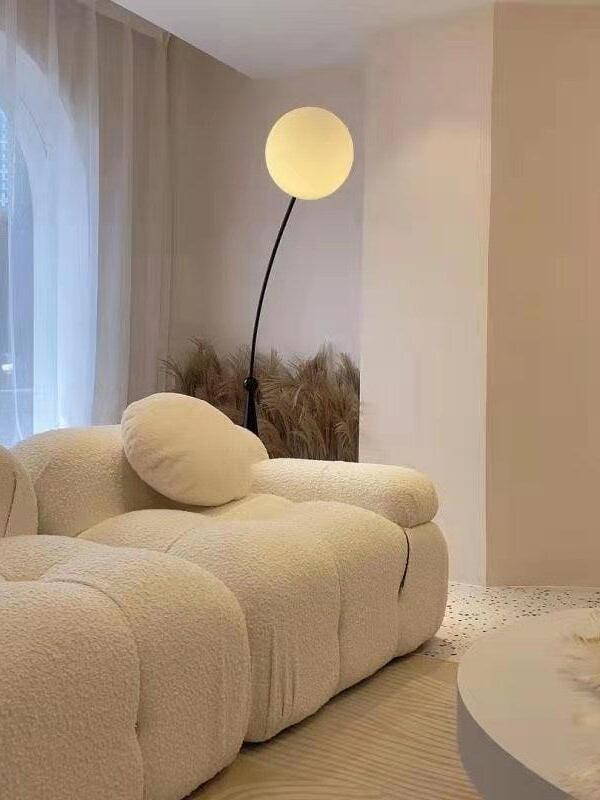 Opal Arc Floor Lamp - Cueteks
