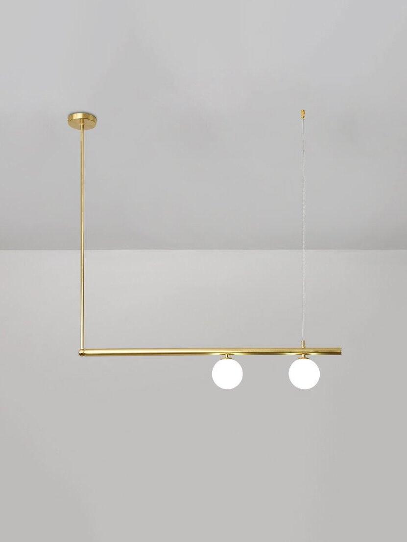Multi-layer Rod Satellite Ball Ceiling Light - Cueteks