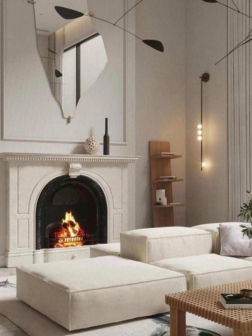 Brass Glass Tube Wall Lamp - Cueteks