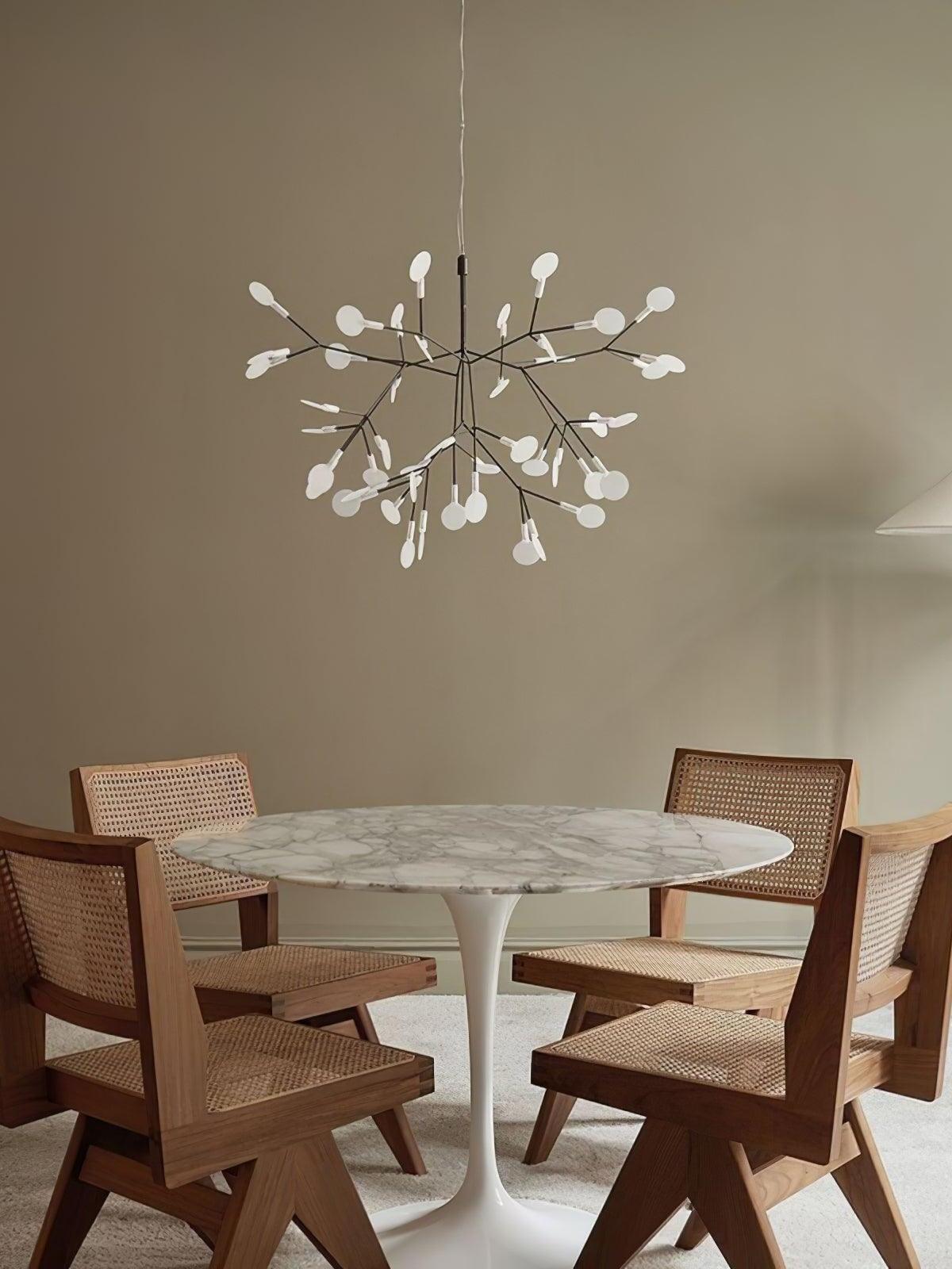Black Heracleum Chandelier - Cueteks
