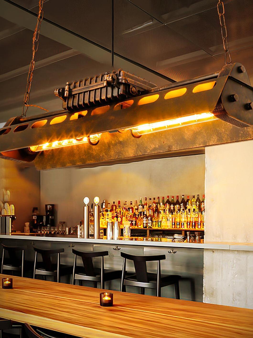 Industrial Steampunk Chandelier - Cueteks