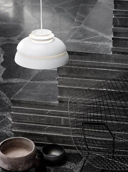 Irregular White Multi-layer Concert Pendant Lamp - Cueteks