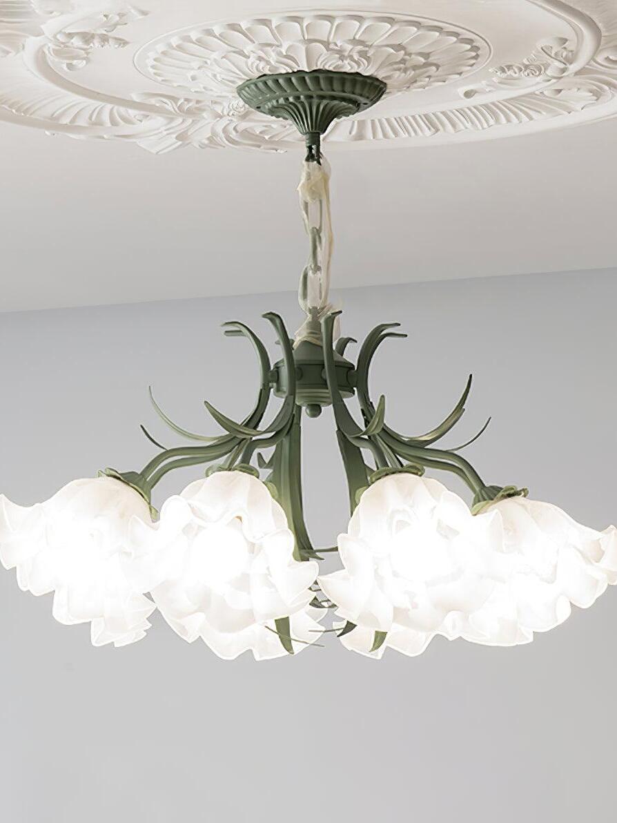 Lily of the Valley Flower Chandelier - Cueteks
