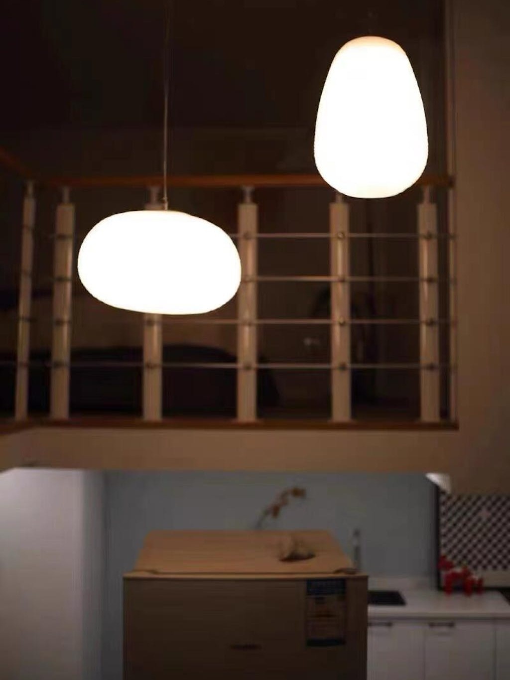 Modern Metal Rituals Pendant Light for Restaurant - Cueteks