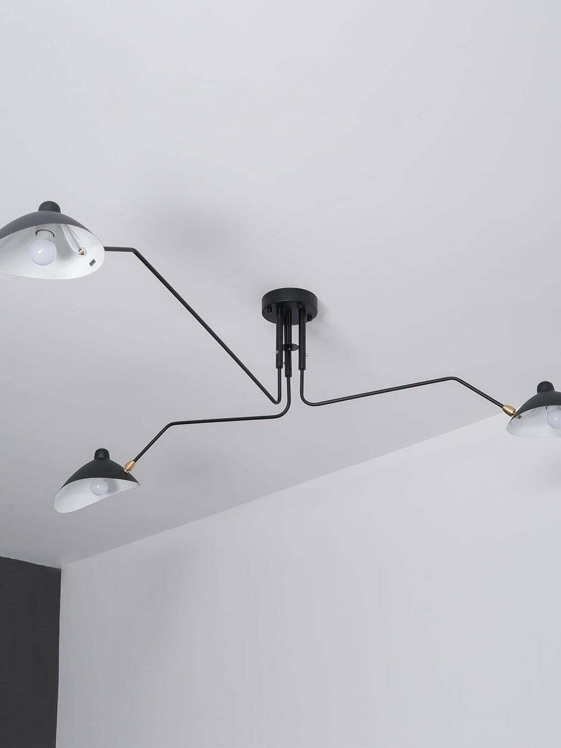 Serge Mouille Ceiling Light A - Cueteks