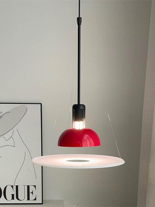 Whimsical Frisbi Flying Saucer Pendant Light - Cueteks