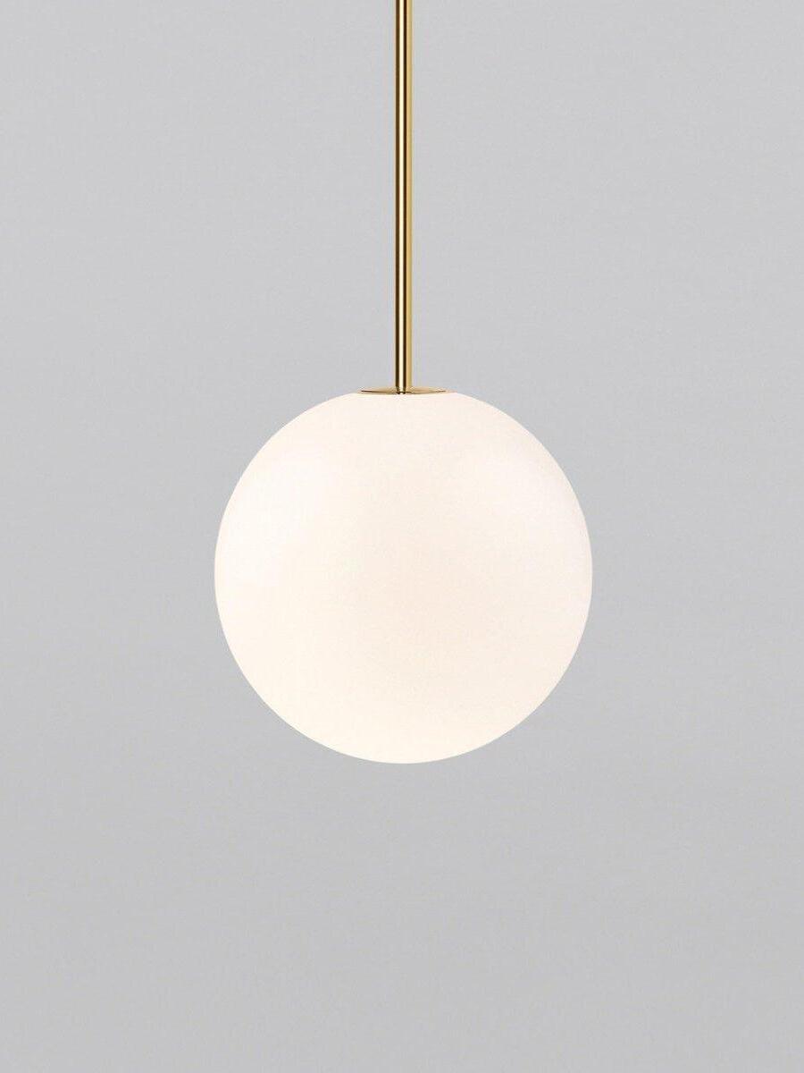 Modern Architectural Opal Glass Pendant Light - Cueteks