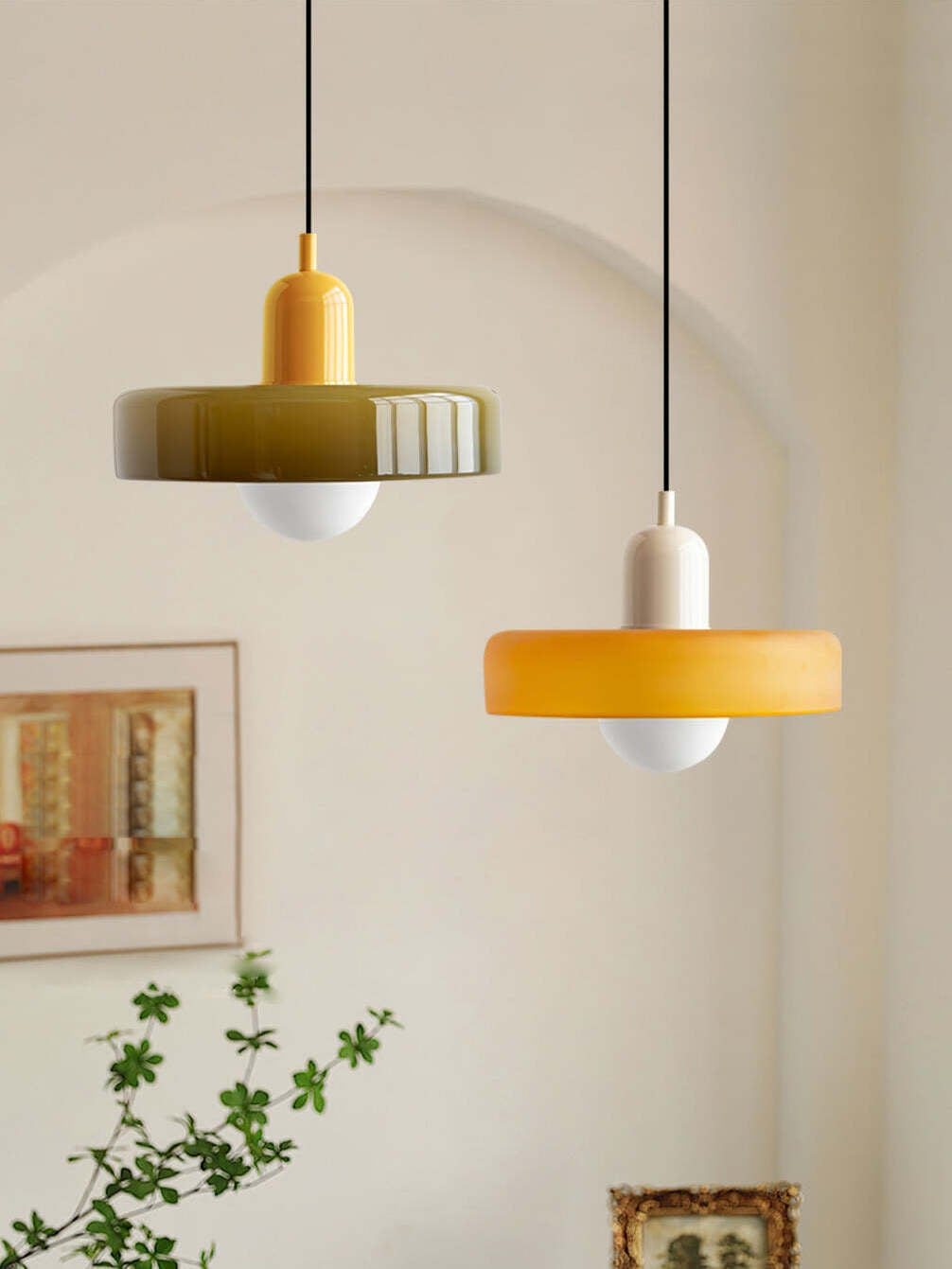 Disc Orb Pendant Lamp - Cueteks