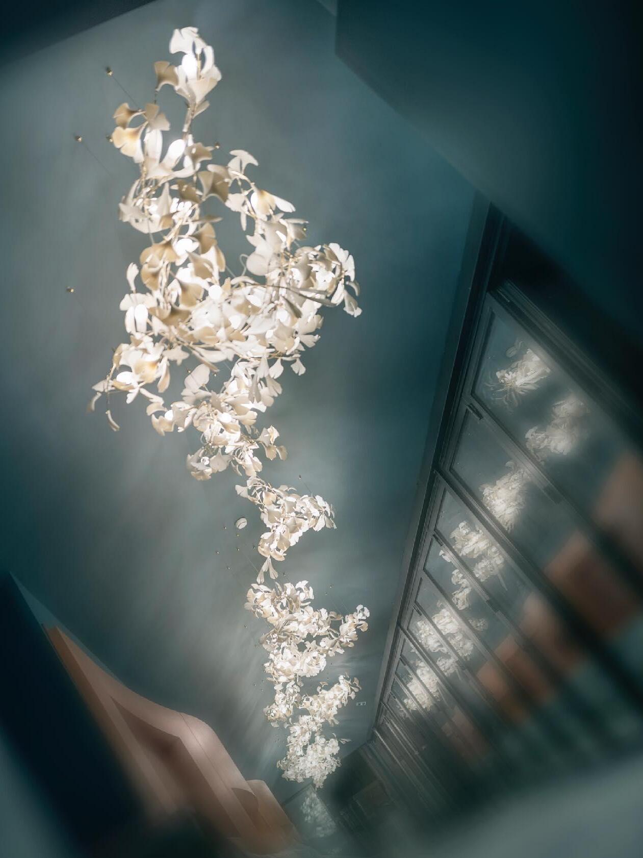 Gingko Chandelier A - Cueteks